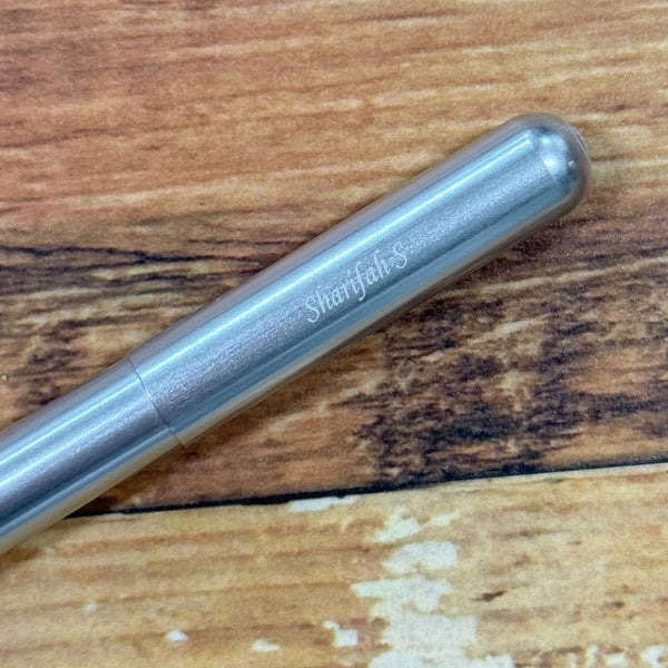 이미지를 갤러리 뷰어에 로드 , Personalized Name Engraving On Kaweco Liliput Fountain Pen - Silver