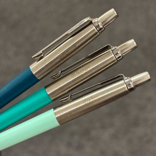 Load image into Gallery viewer, Personalized Name Engraving On Parker Jotter Originals Ballpoint Pens