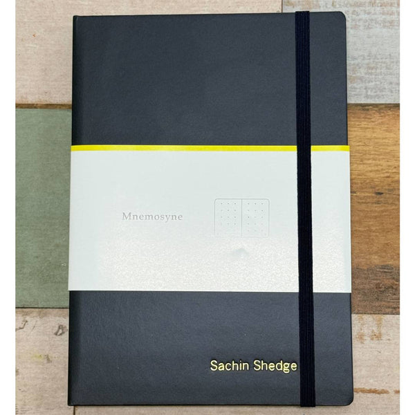 将图片加载到图库查看器,Maruman Mnemosyne A5 Journal Hardcover Notebook - Navy