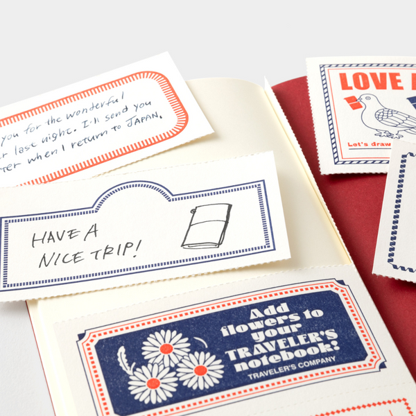 Load image into Gallery viewer, TRAVELER's notebook Regular Size Refill LOVE AND TRIP