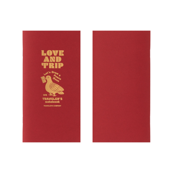Load image into Gallery viewer, TRAVELER's notebook Regular Size Refill LOVE AND TRIP