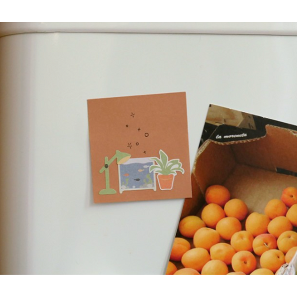 画像をギャラリービューアに読み込む, Suatelier Daily Deco Sticker - Retro Office