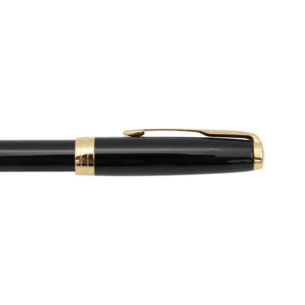 Load image into Gallery viewer, Parker Sonnet Lacquer Black GT Fountain Pen