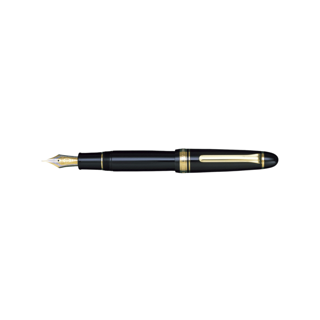 Sailor King of Pens 1911 21k Nib Fountain Pen - Black with Gold