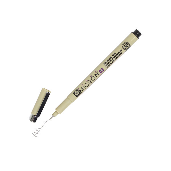 Load image into Gallery viewer, Sakura Pigma Micron 03 Black