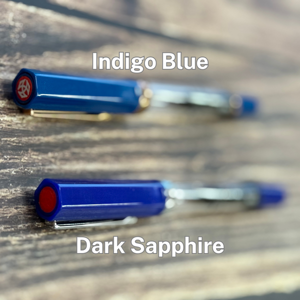 이미지를 갤러리 뷰어에 로드 , TWSBI ECO Fountain Pen - Indigo Blue with Bronze Trim