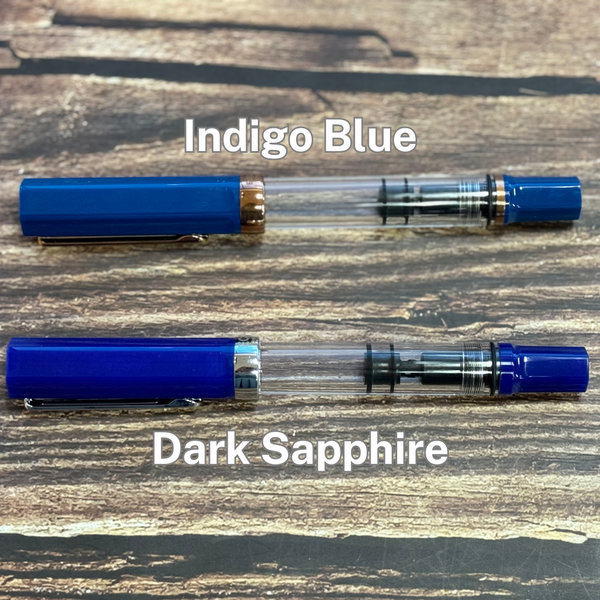 이미지를 갤러리 뷰어에 로드 , TWSBI ECO Fountain Pen - Indigo Blue with Bronze Trim