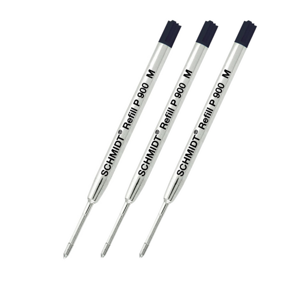 将图片加载到图库查看器,Schmidt P900 Ballpoint Pen Refill - Black | Medium