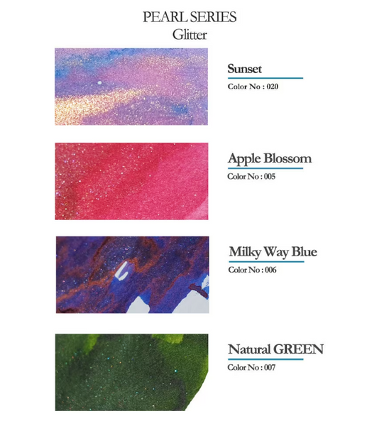 이미지를 갤러리 뷰어에 로드 , Dominant Industry Pearl 25ml Ink Bottle Apple Blossom 005