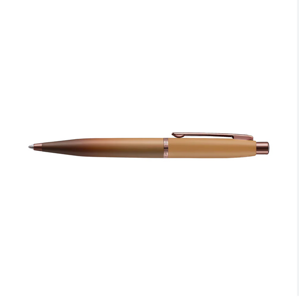 이미지를 갤러리 뷰어에 로드 , Sheaffer VFM 9428 Ballpoint Pen - Coffee Edition Matt Brown with Regal Brown PVD Trims