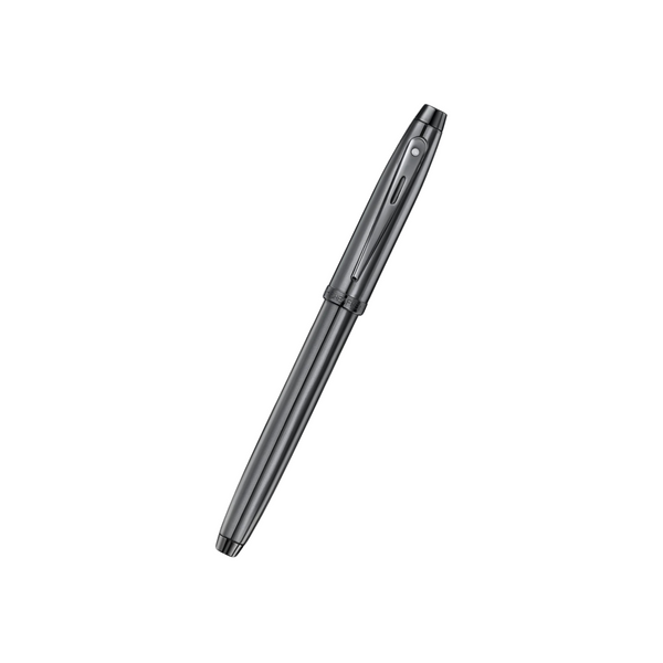 Load image into Gallery viewer, Sheaffer 100 9375 Rollerball Pen - Ionic Gunmetal Grey with Shiny PVD Trims