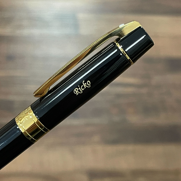 이미지를 갤러리 뷰어에 로드 , Sheaffer 300 E9325 Rollerball Pen - Glossy Black with Gold-tone Trims