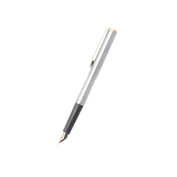 Load image into Gallery viewer, Sheaffer Agio Fountain Pen - Brushed Chrome (FPD 2024)