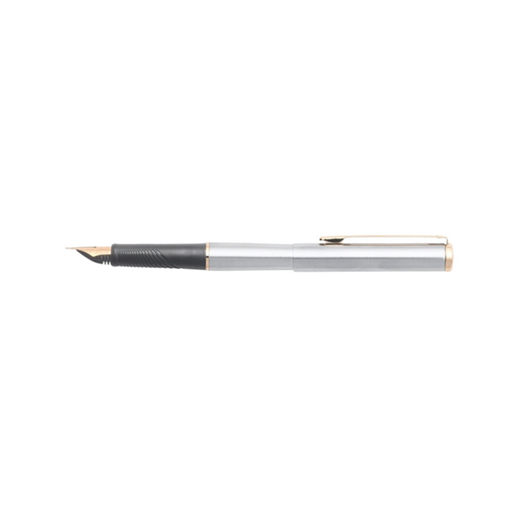 Load image into Gallery viewer, Sheaffer Agio Fountain Pen - Brushed Chrome (FPD 2024)