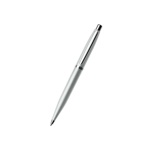 Load image into Gallery viewer, Sheaffer Gift Set VFM Ballpoint Pen Strobe Silver with Chrome Trims and Small Notebook