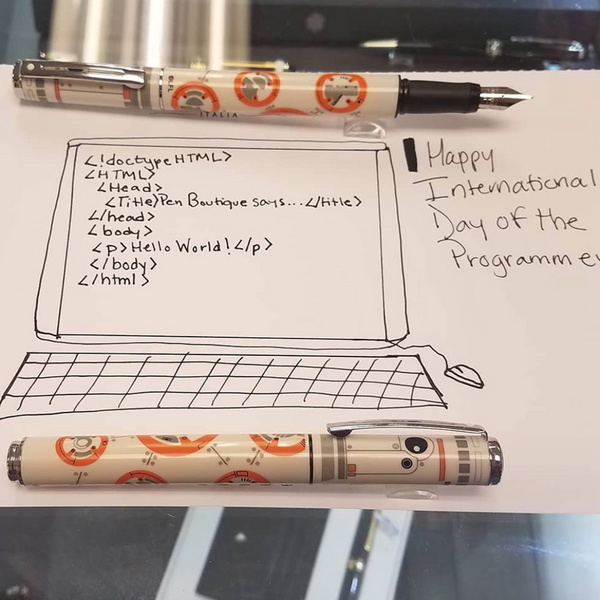 将图片加载到图库查看器,Sheaffer Pop Star Wars Fountain Pen - BB-8