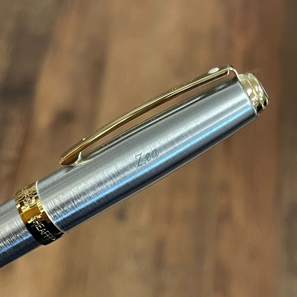 画像をギャラリービューアに読み込む, Sheaffer Prelude ブラッシュド クローム GT ローラーボール ペン