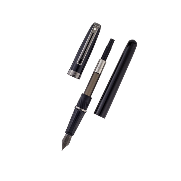 画像をギャラリービューアに読み込む, Sheaffer Prelude Fountain Pen - Matte Gunmetal (FPD 2024)