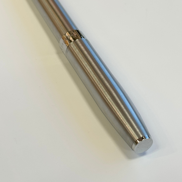 Load image into Gallery viewer, Sheaffer Sagaris Chrome Rollerball Pen & Two Rollerball Refill with Gift Box