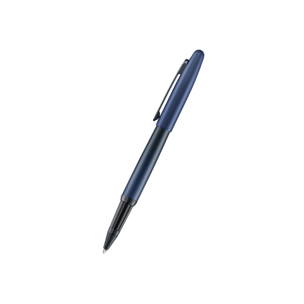 将图片加载到图库查看器,Sheaffer VFM 9429 Rollerball Pen - Matte Blue with Matte Black Trims