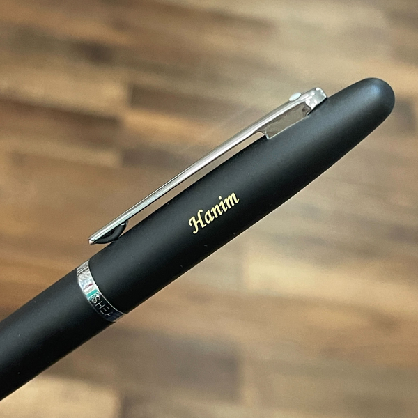 이미지를 갤러리 뷰어에 로드 , Sheaffer VFM E9405 Rollerball Pen - Matte Black with Chrome Plated Trims