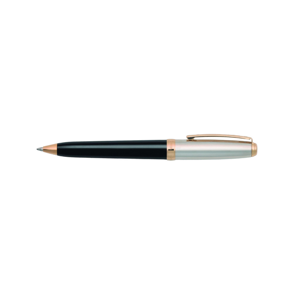 Load image into Gallery viewer, Sheaffer Prelude Black Onyx Lacquer Barrel and Chased Palladium Cap Ballpoint Pen