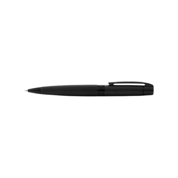 画像をギャラリービューアに読み込む, Sheaffer 300 E9343 Ballpoint Pen - Matte Black Lacquer with Polished Black Trims