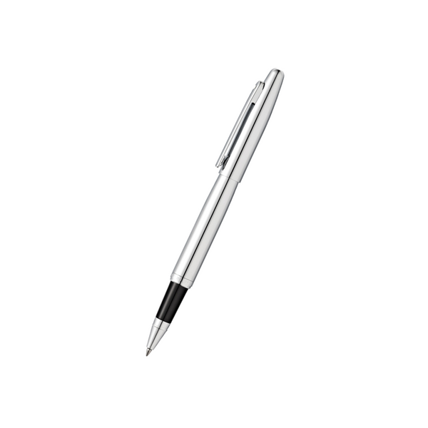 将图片加载到图库查看器,Sheaffer VFM E9421 Rollerball Pen - Polished Chrome with Chrome Plated Trims
