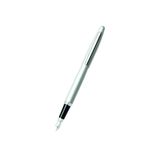 Load image into Gallery viewer, Sheaffer VFM E9400 Fountain Pen - Strobe Silver with Chrome Plated Trims
