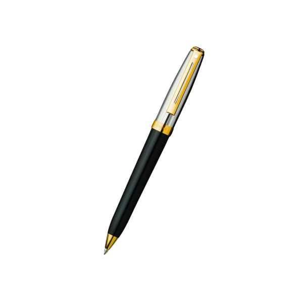 Load image into Gallery viewer, Sheaffer Prelude Black Onyx Lacquer Barrel and Chased Palladium Cap Ballpoint Pen