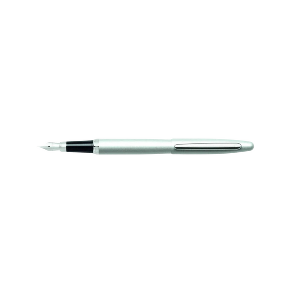 Load image into Gallery viewer, Sheaffer VFM E9400 Fountain Pen - Strobe Silver with Chrome Plated Trims