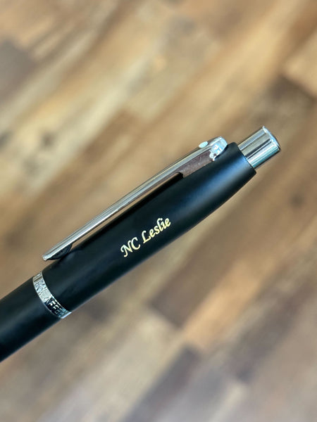 画像をギャラリービューアに読み込む, Sheaffer VFM E9405 Ballpoint Pen - Matte Black with Chrome Plated Trims