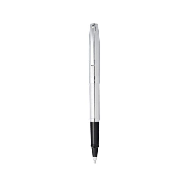 Load image into Gallery viewer, Sheaffer Sagaris Chrome Rollerball Pen & Two Rollerball Refill with Gift Box