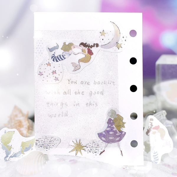 Load image into Gallery viewer, BGM Foil Stamping Flake Seal: Star Poem - Aquarius, Pisces & Aries