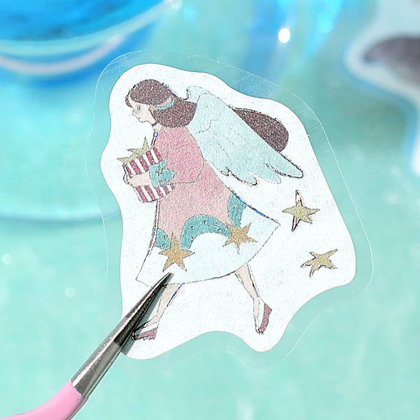 画像をギャラリービューアに読み込む, BGM Foil Stamping Flake Seal: Star Poem - Leo, Virgo & Libra