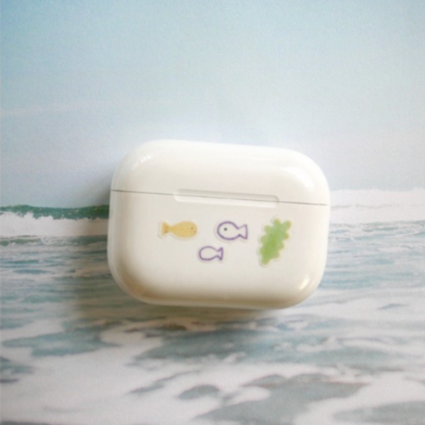 이미지를 갤러리 뷰어에 로드 , Suatelier Daily Deco Stickers - aqua aqua