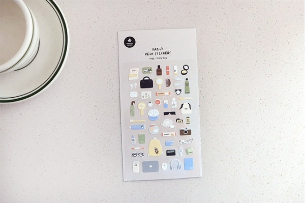 Load image into Gallery viewer, Suatelier Daily Deco Stickers - Sticker In My Bag