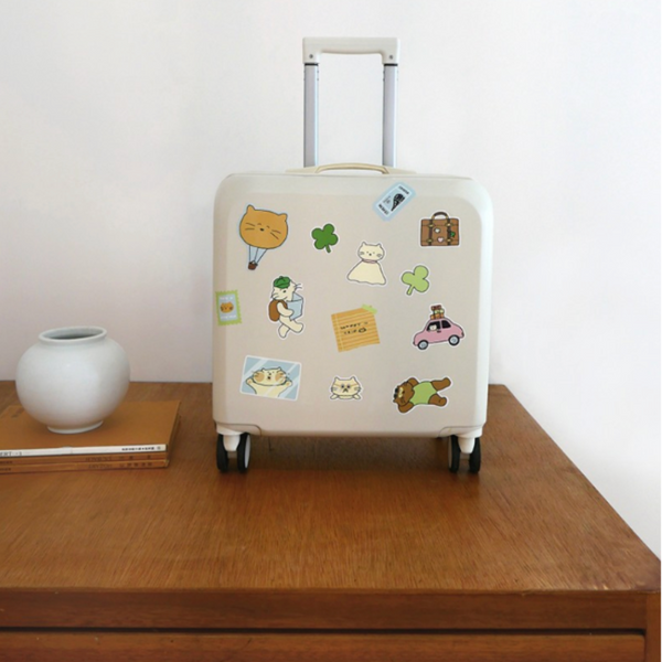 Load image into Gallery viewer, Suatelier Sticker - Cat's Happy Trip
