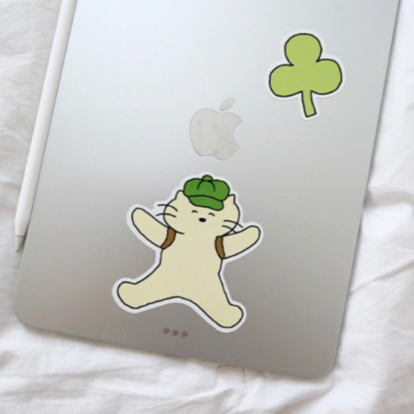 Load image into Gallery viewer, Suatelier Sticker - Cat's Happy Trip