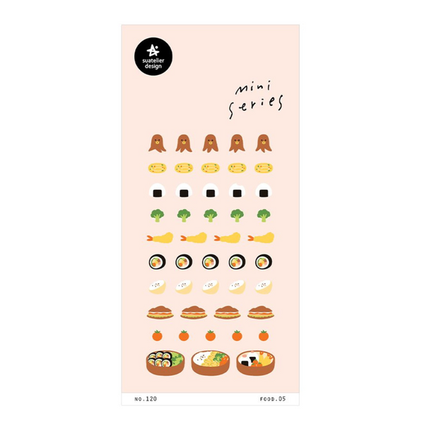 将图片加载到图库查看器,Suatelier Sticker Mini Series - Food.05 Bento