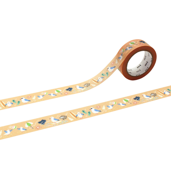 将图片加载到图库查看器,MT EX Washi Tape - Summer Black-tailed Gull