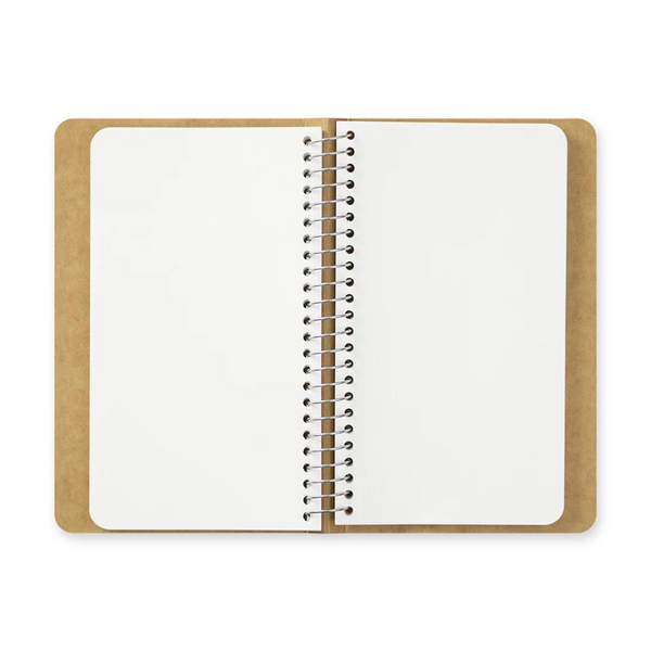 Load image into Gallery viewer, TRAVELER'S COMPANY Spiral Ring Notebook (A6 Slim) Blank MD Paper White