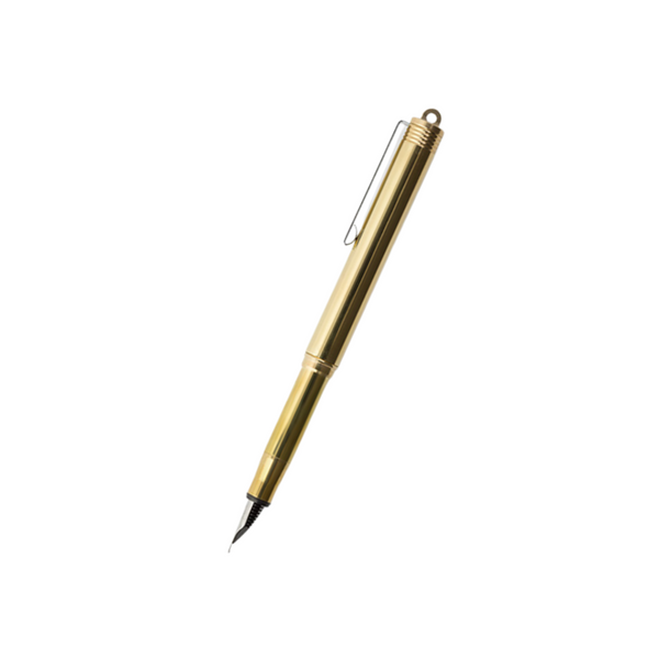 Load image into Gallery viewer, TRAVELER'S COMPANY Brass Fountain Pen