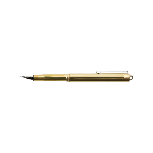 Load image into Gallery viewer, TRAVELER'S COMPANY Brass Fountain Pen