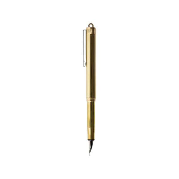Load image into Gallery viewer, TRAVELER'S COMPANY Brass Fountain Pen