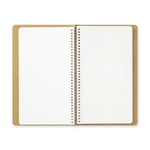 Load image into Gallery viewer, TRAVELER'S COMPANY Spiral Ring Notebook (A5 Slim) Blank MD Paper White