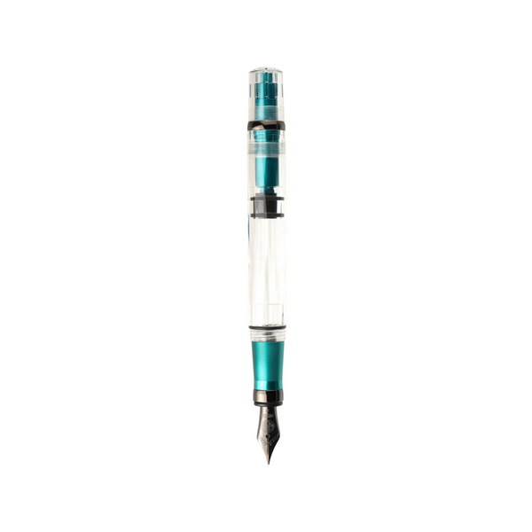 Load image into Gallery viewer, TWSBI Diamond 580 AL R Fountain Pen - Caribbean with Onyx