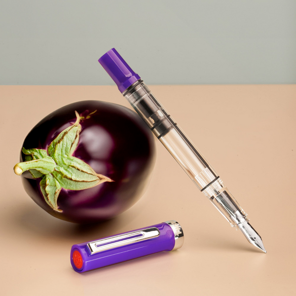 画像をギャラリービューアに読み込む, TWSBI ECO-T Fountain Pen - Eggplant Purple