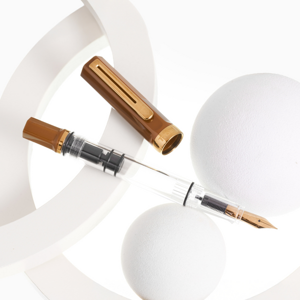Load image into Gallery viewer, TWSBI ECO Fountain Pen - Espresso with Bronze Trim
