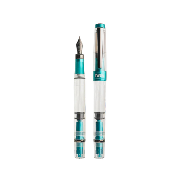 Load image into Gallery viewer, TWSBI Diamond 580 AL R Fountain Pen - Caribbean with Onyx